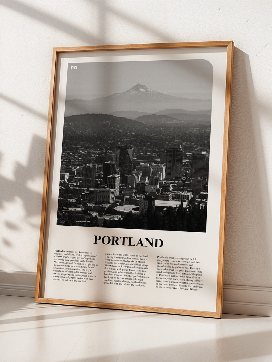 Portland 02 Newspaper Poster product image (2)