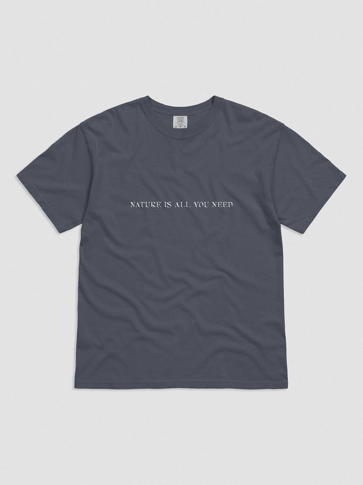 Embroidered Nature Is All You Need Unisex Tee product image (7)