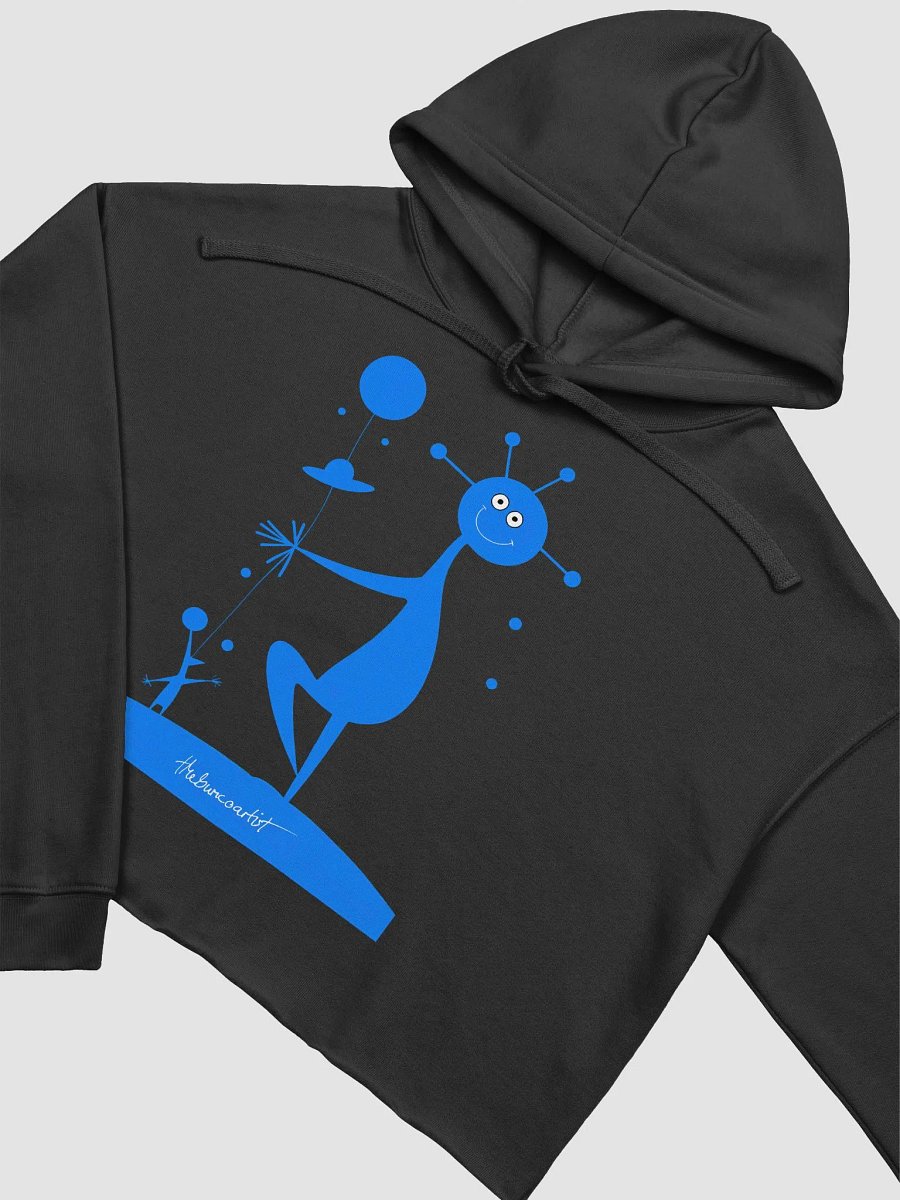 Bella+Canvas Fleece Crop Hoodie product image (1)