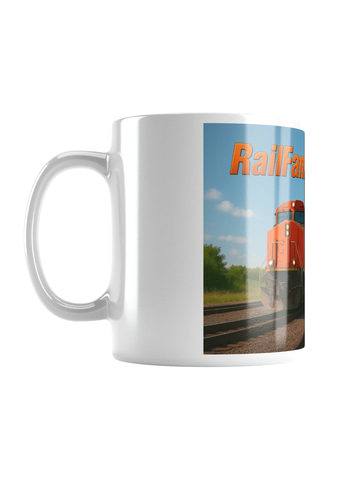 RailFan For Life Mug Full Color product image (1)
