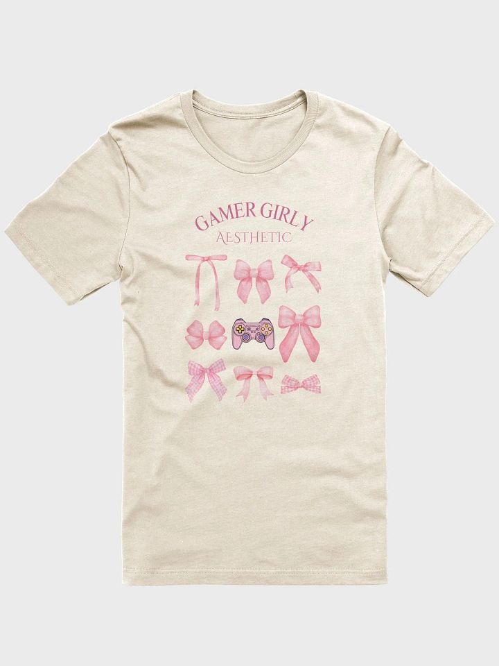 Gamer Girly Aesthetic | Cream TShirt product image (1)