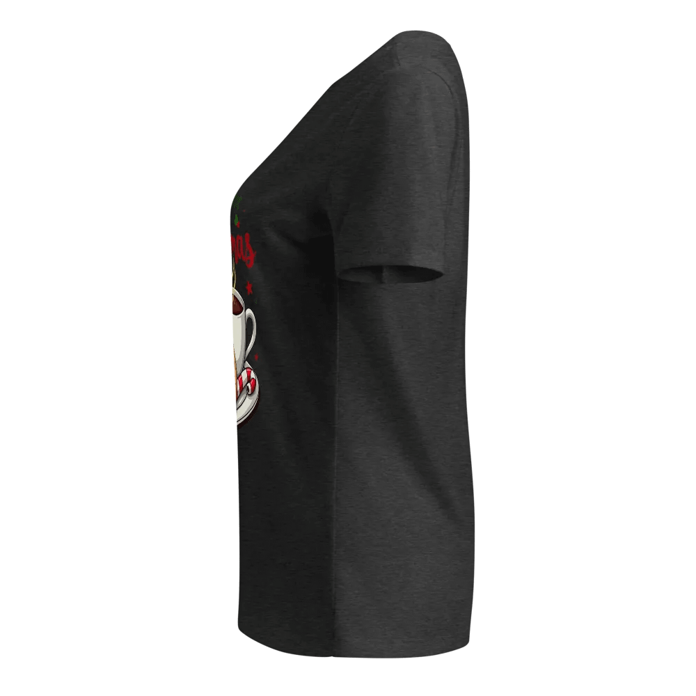 Christmas Foodie Delight V-Neck Tee product image (13)