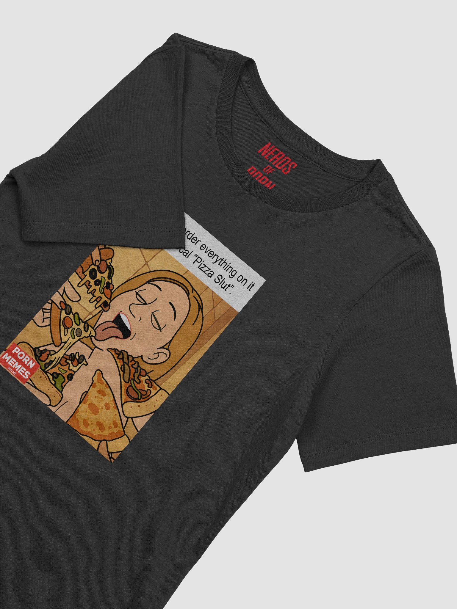 Pizza Porn Meme Tee (black) product image (2)