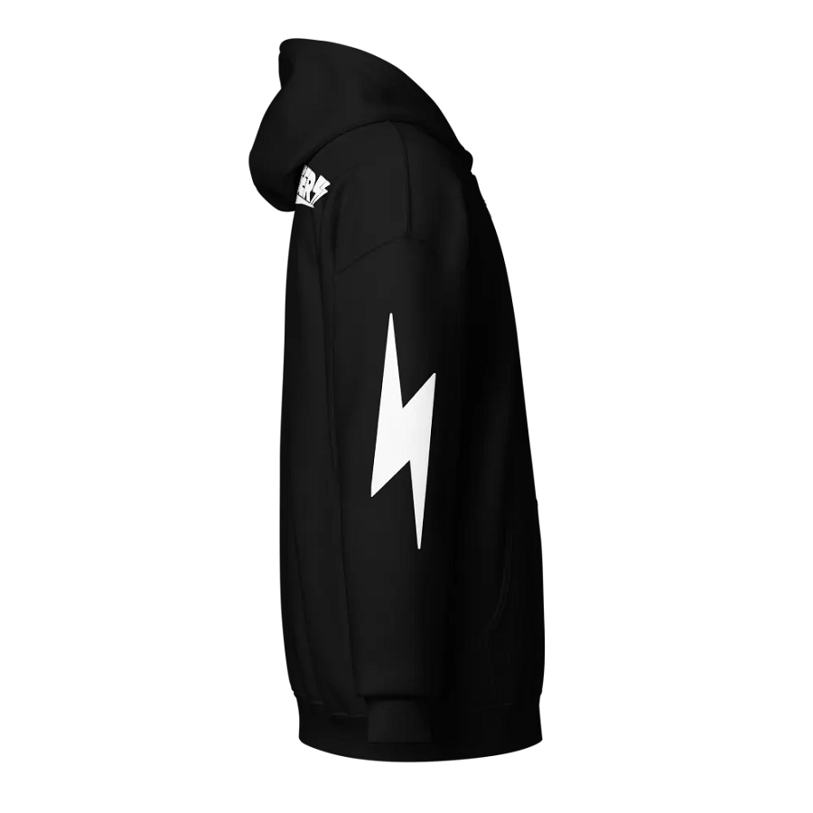 The Real Deal Zip-Up Hoodie [White Symbol Var.] product image (8)