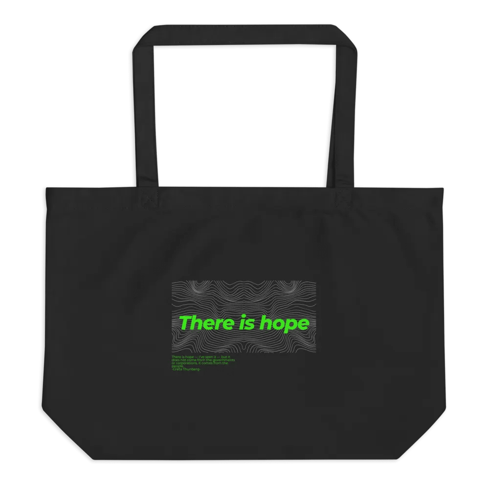 There is Hope Green Eco Tote product image (1)