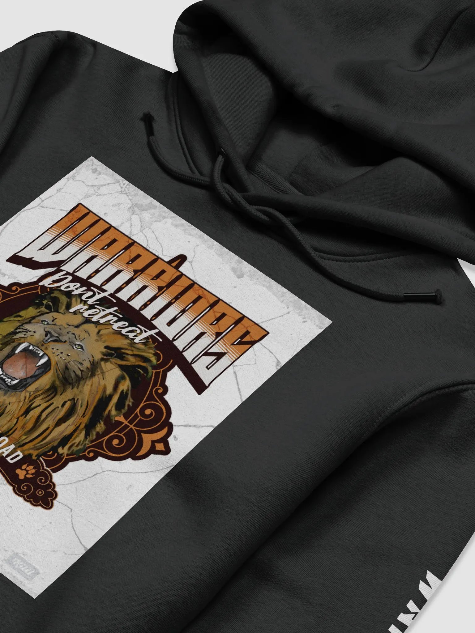 Warriors Don't Retreat They Reload Eco Hoodie | Warrior Motivational Apparel product image (3)