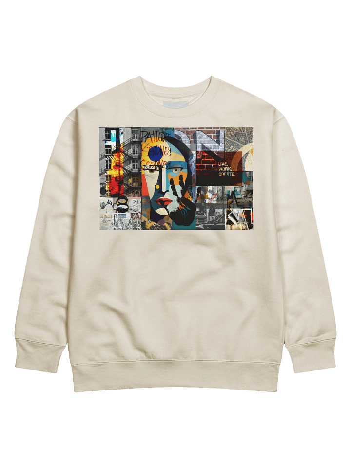 'Live, Work, Create' by Edward Martin Premium Sweatshirt product image (114)
