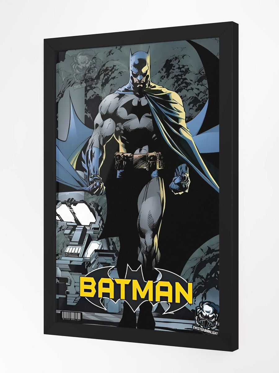 Batman Comic Style Framed Poster - Size: 12" x 18" product image (1)