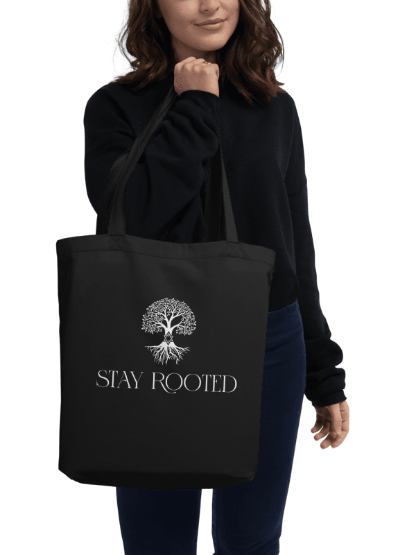Stay Rooted Eco Tote Bag product image (2)