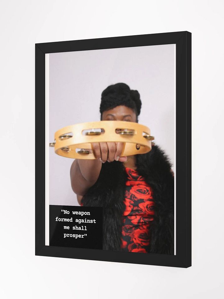 No Weapon Framed Poster product image (8)