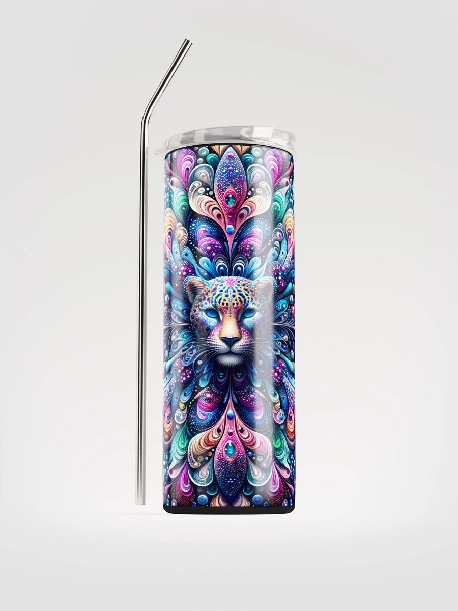 Psychedelic Leopard Print Stainless Steel Tumbler product image (4)