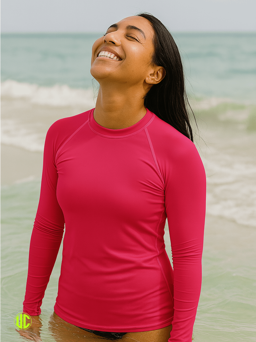 Power Pink - Women’s Rash Guard product image (7)