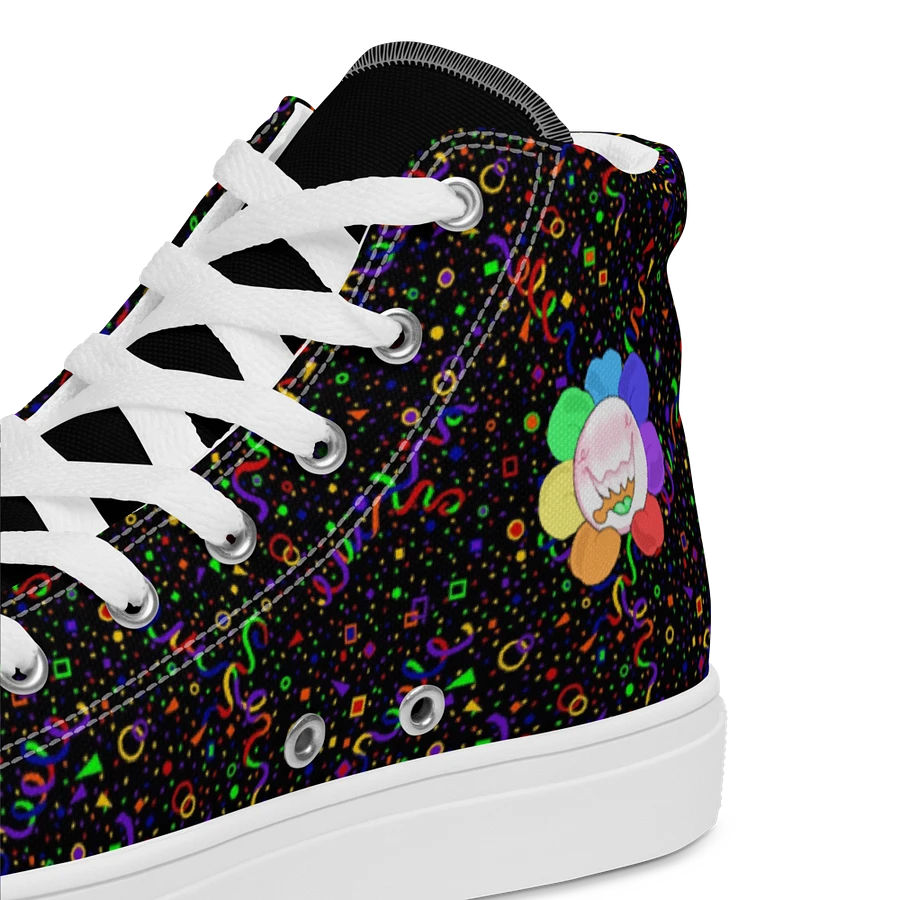 Black Arcade and White Flower Sneakers product image (46)