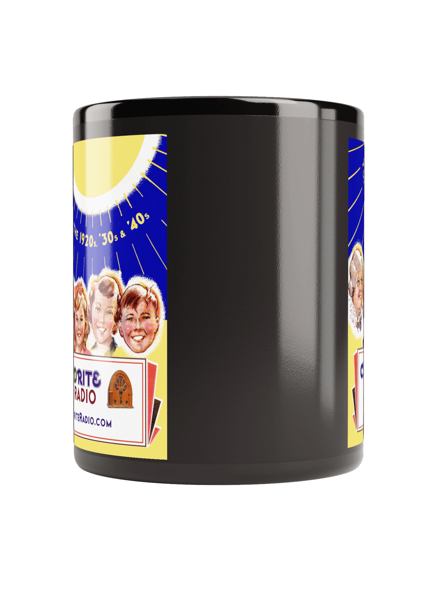 'Sunny Day' Black Mug product image (6)