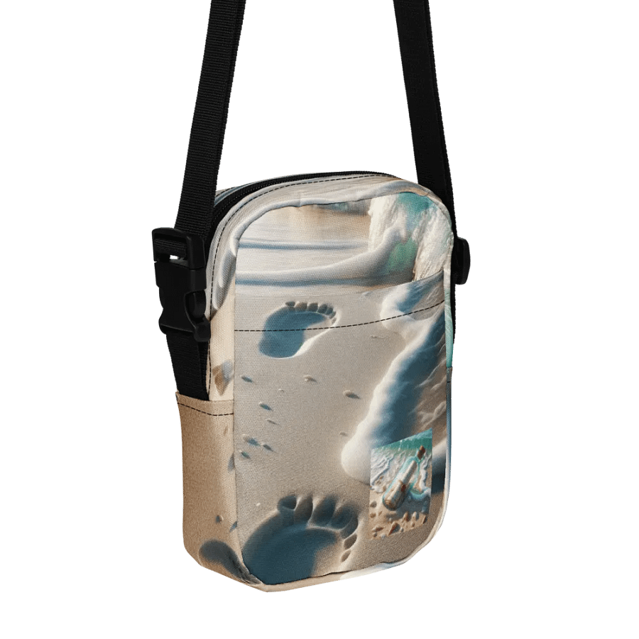 Footprints in Paradise Crossbody Bag | Ai Design product image (1)