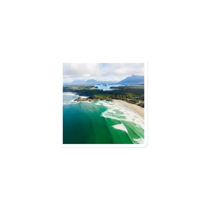 Magic Beach (Cox Bay) Die-Cut Magnet product image (1)