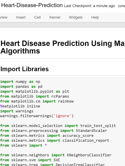 Heart Disease Prediction using Machine Learning with Flask App Project product image (7)