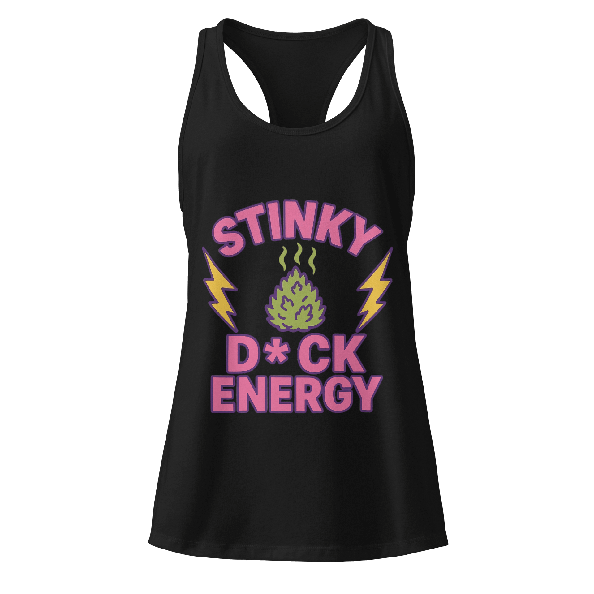 Stinky D*ck Energy Racerback Tank (F) product image (1)