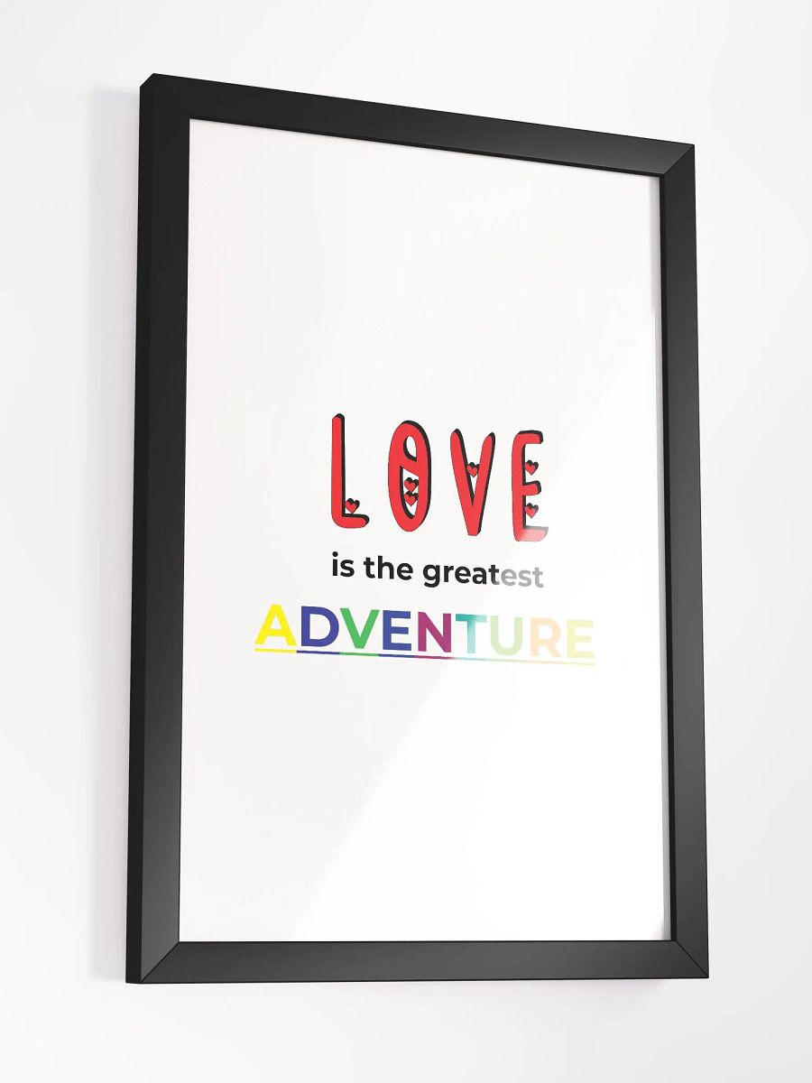 LOVE IS THE GREATEST ADVENTURE. HEART, LOVE, PROFILE, RED, PUNK, RETRO, VINTAGE, ADVENTURE, VALENTINES DAY, ROMANTIC, ROMANCE, COUPLE, GIRLFRIEND, BOYFRIEND, HUSBAND, WIFE product image (3)