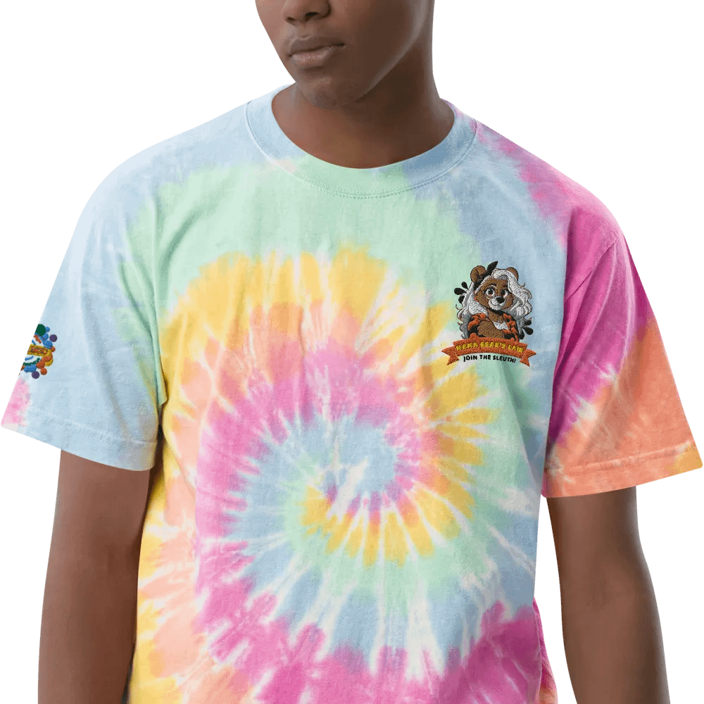 Mama Bear's Tie-Dye Embroidered Tee product image (11)