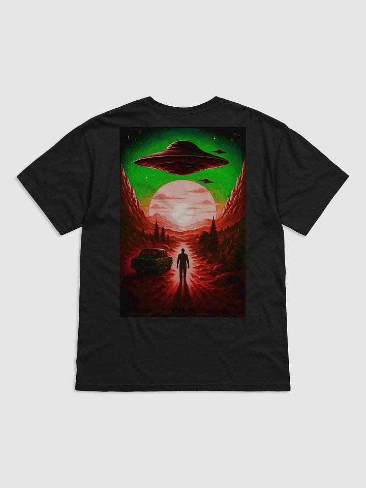 Surreal Sunset UFO Unisex Tee product image (2)