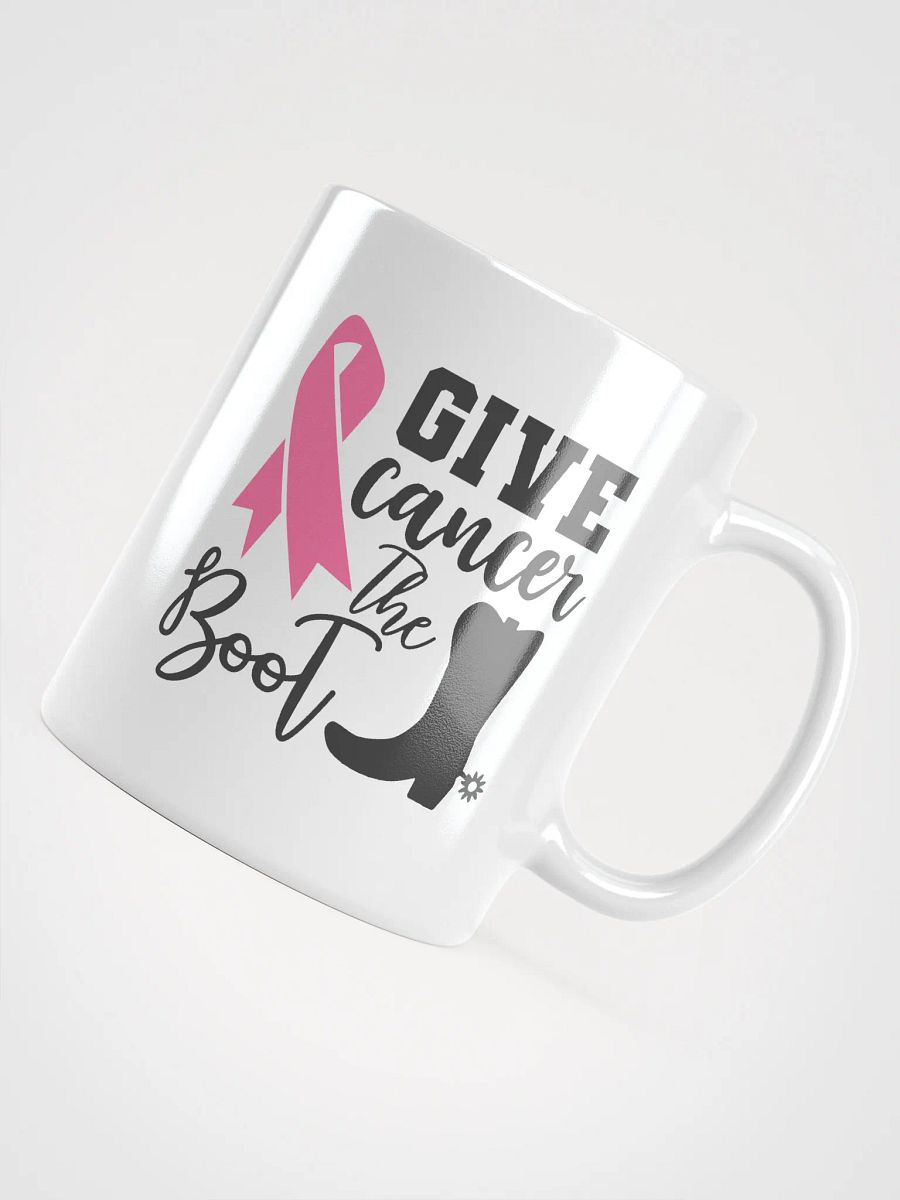 Give Cancer the Boot Supporter Coffee Mug product image (4)