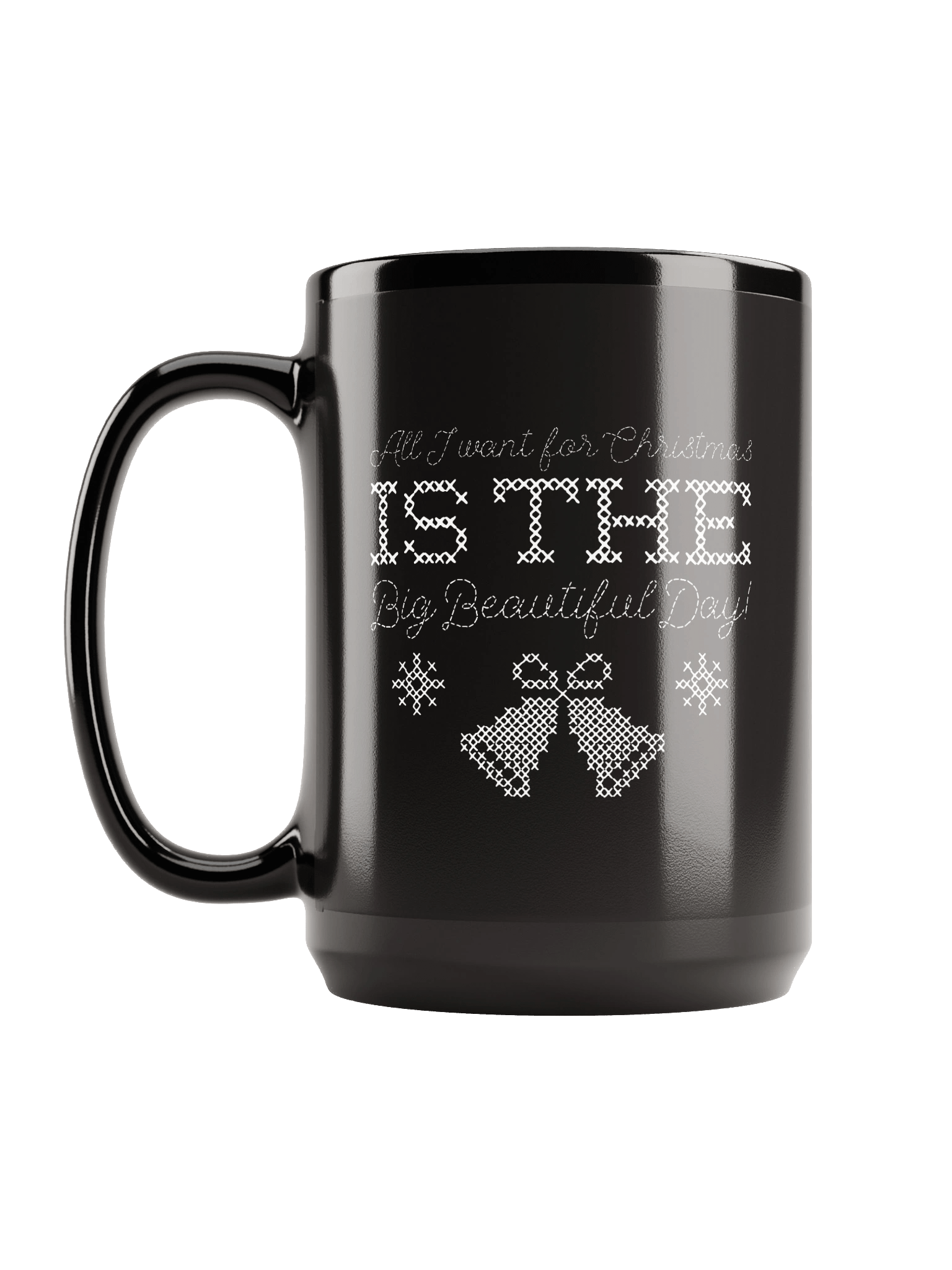 All I Want For Christmas Cross-Stitch Mug product image (6)