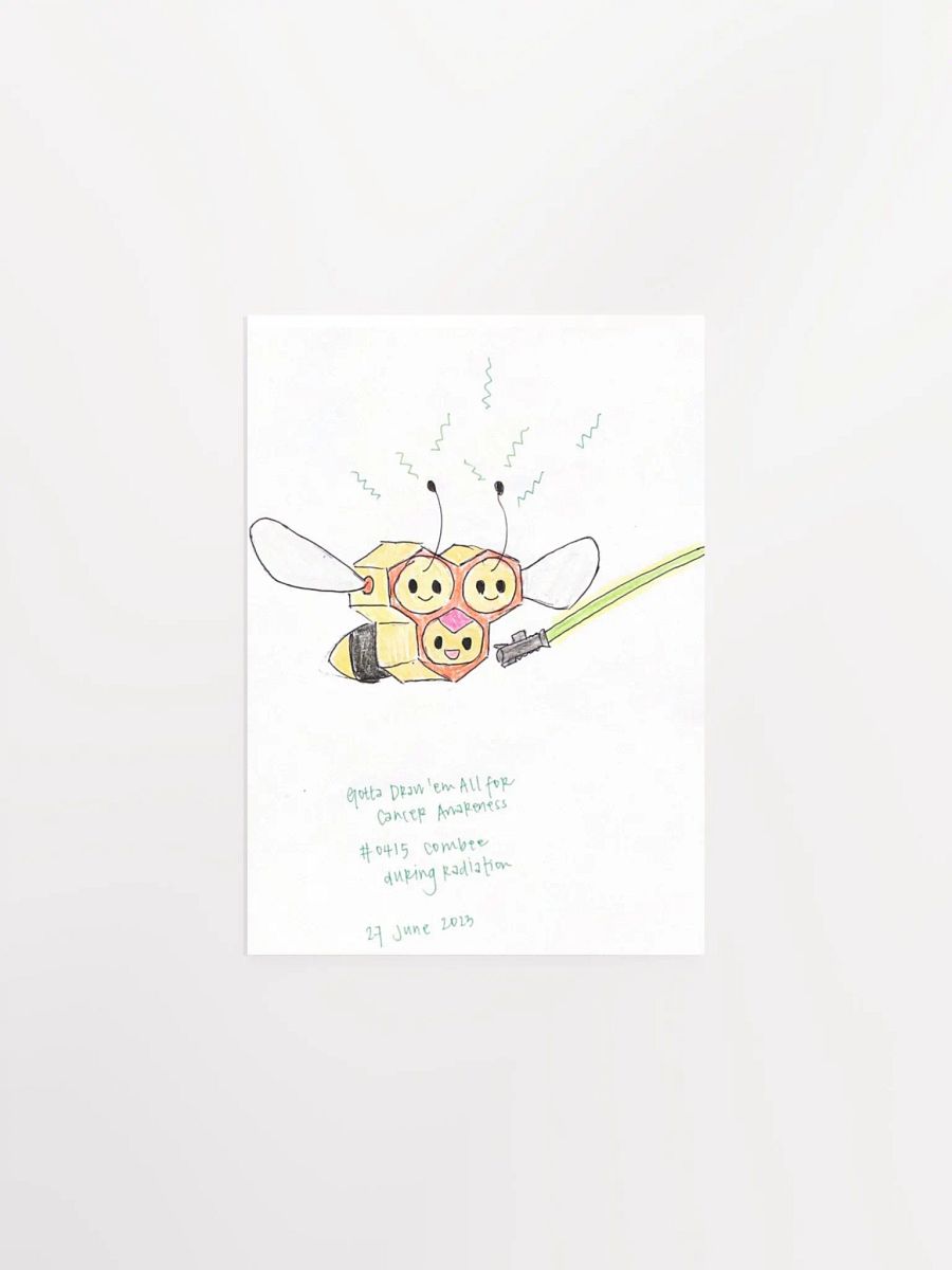 Honeycomb Monster wielding lightsabers for radiation therapy product image (1)