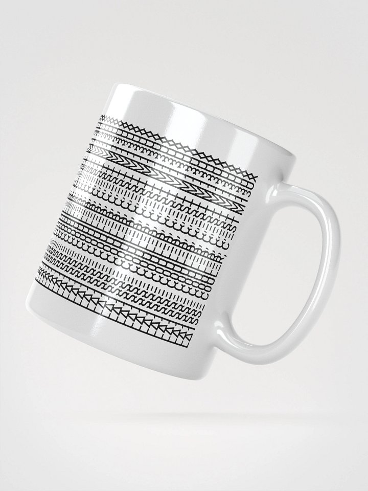 Mug Blanc Codé Zen - Laisse Couler C'est Mieux - Cadeau Original product image (2)