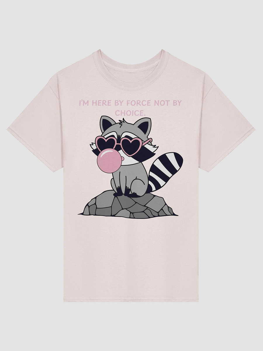 Raccoon Chic Heart Sunglasses T-Shirt product image (5)