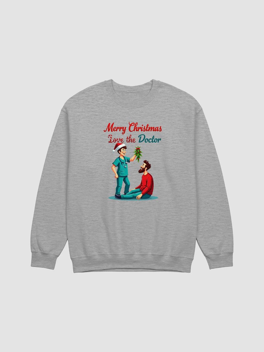 Merry Christmas Love the Doctor Crewneck Sweatshirt product image (4)