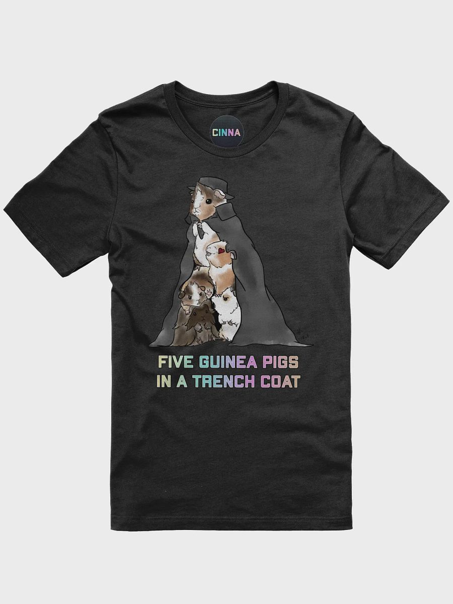 Cinna's Five Guinea Pigs in a Trench Coat Tee product image (1)