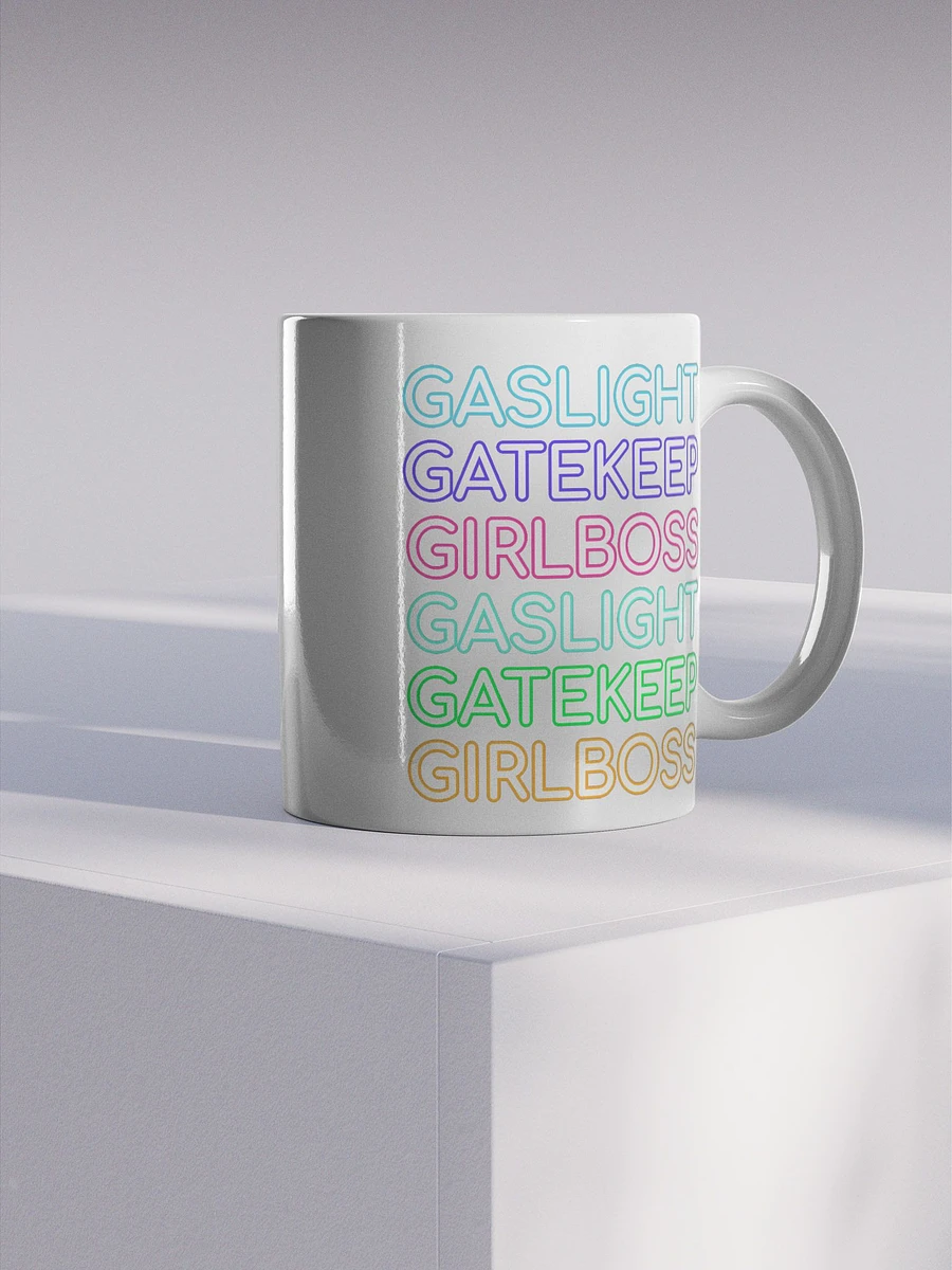 Gaslight Gatekeep Girlboss mug product image (2)