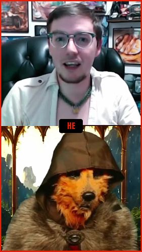 When you wear a feedbag full of beans around a chaos caster… expect to get launched.
On Improv Quest, we had the wild @linkst...