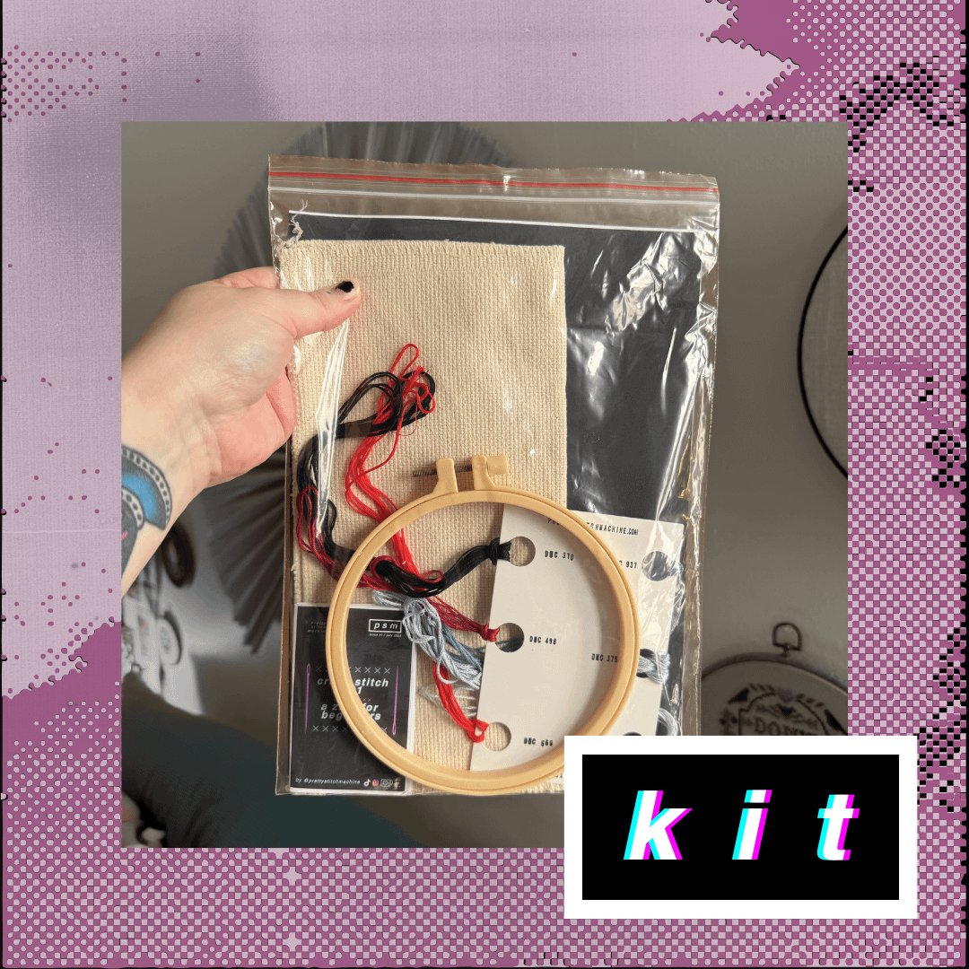 Mini Prisoner of Love Complete Cross Stitch Kit product image (2)