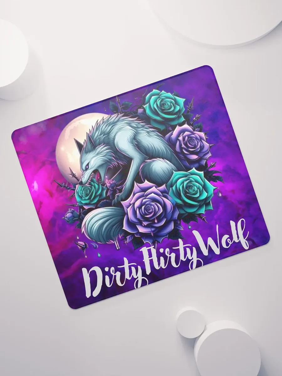 Mystical Wolf Protector Gaming Mouse Pad product image (11)