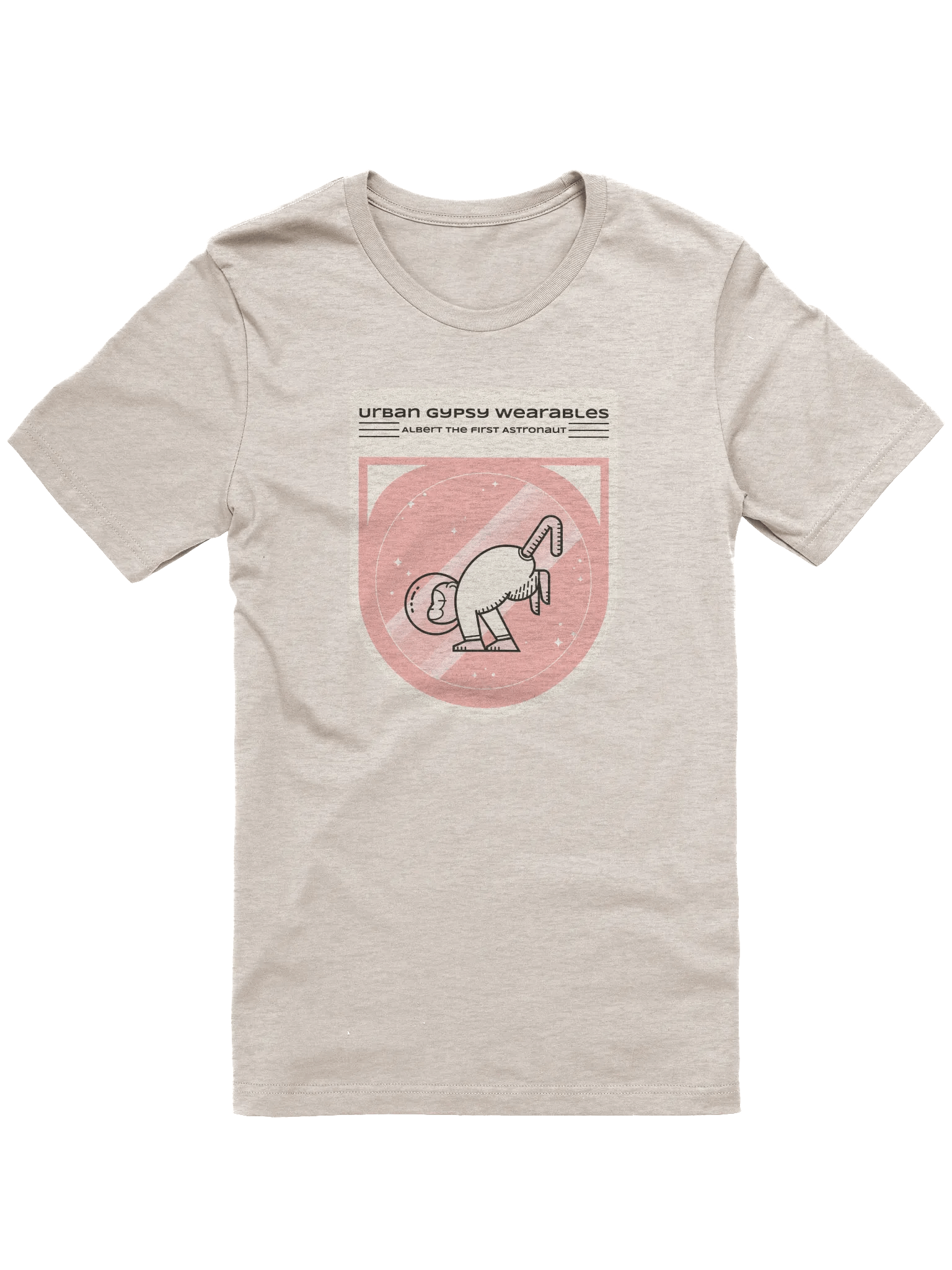 Albert The First Astronaut Tee product image (1)