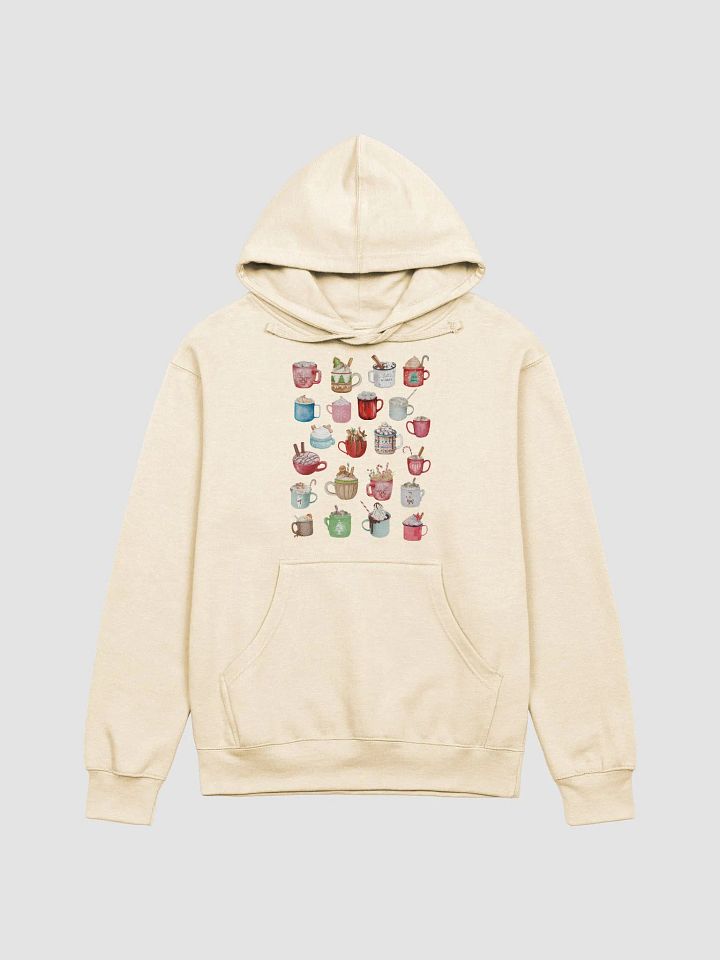 Hot Cocoa Winter Collage Adult Hoodie product image (2)