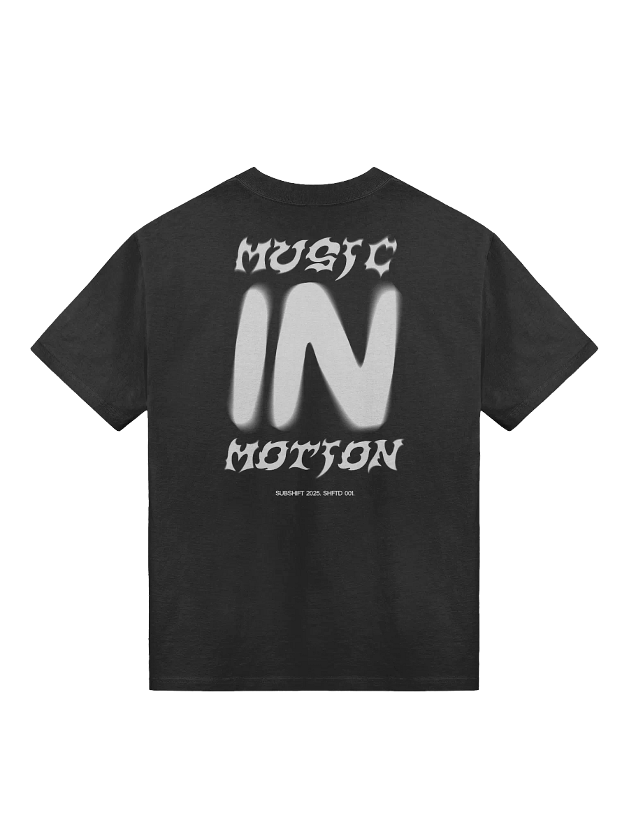 Music In Motion - Heavyweight Tee - Black product image (1)