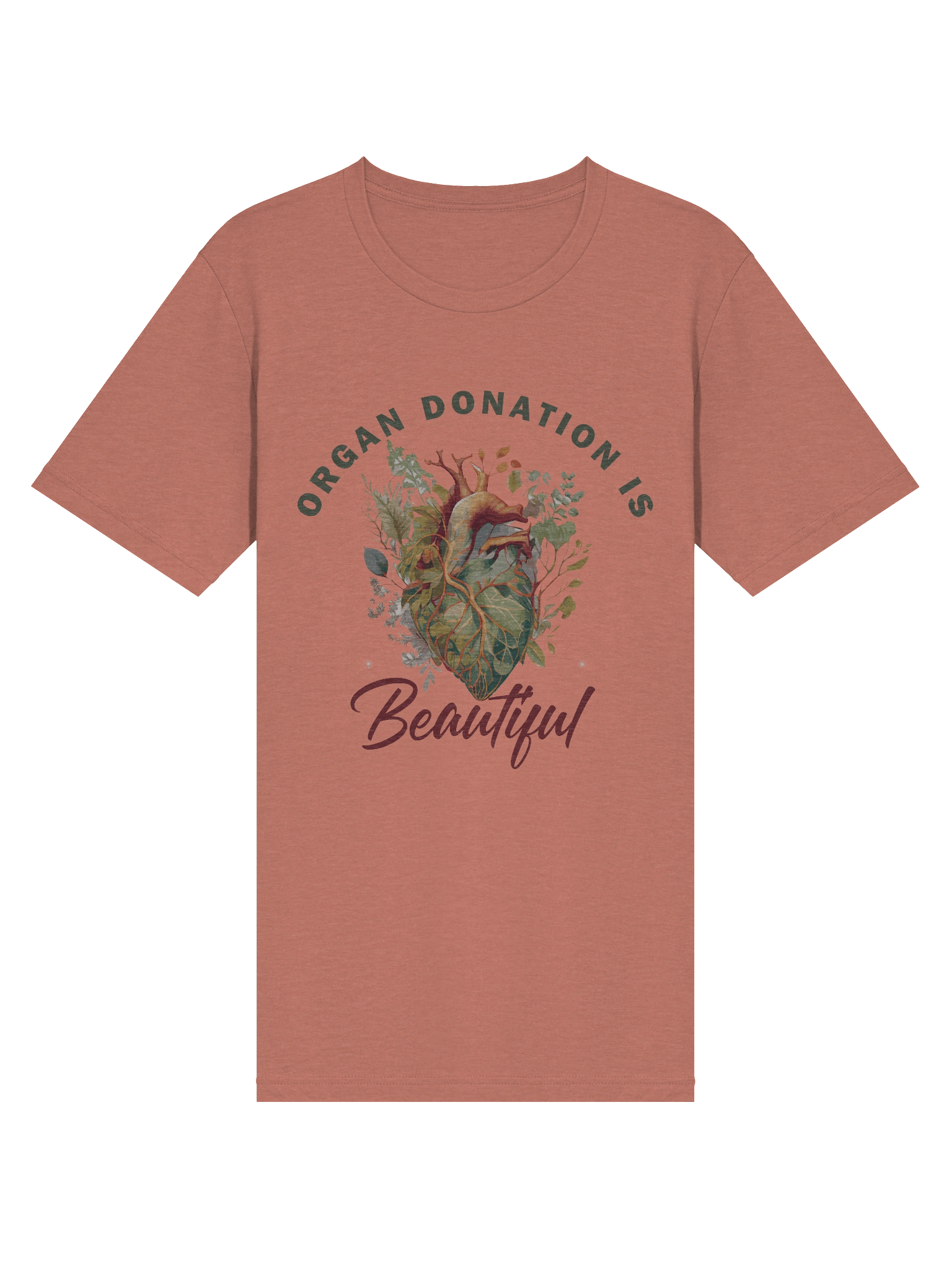 Heart - Organ Donation is Beautiful T-Shirt product image (3)