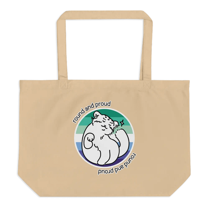 Round and Proud Manul Gay MLM Version - Tote Bag product image (1)