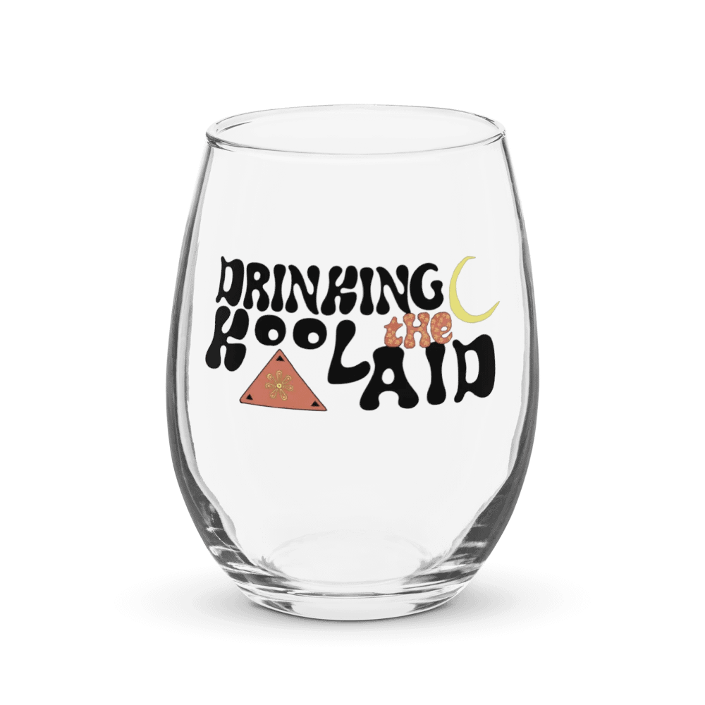 DTK 70's Logo Wine Glass product image (1)