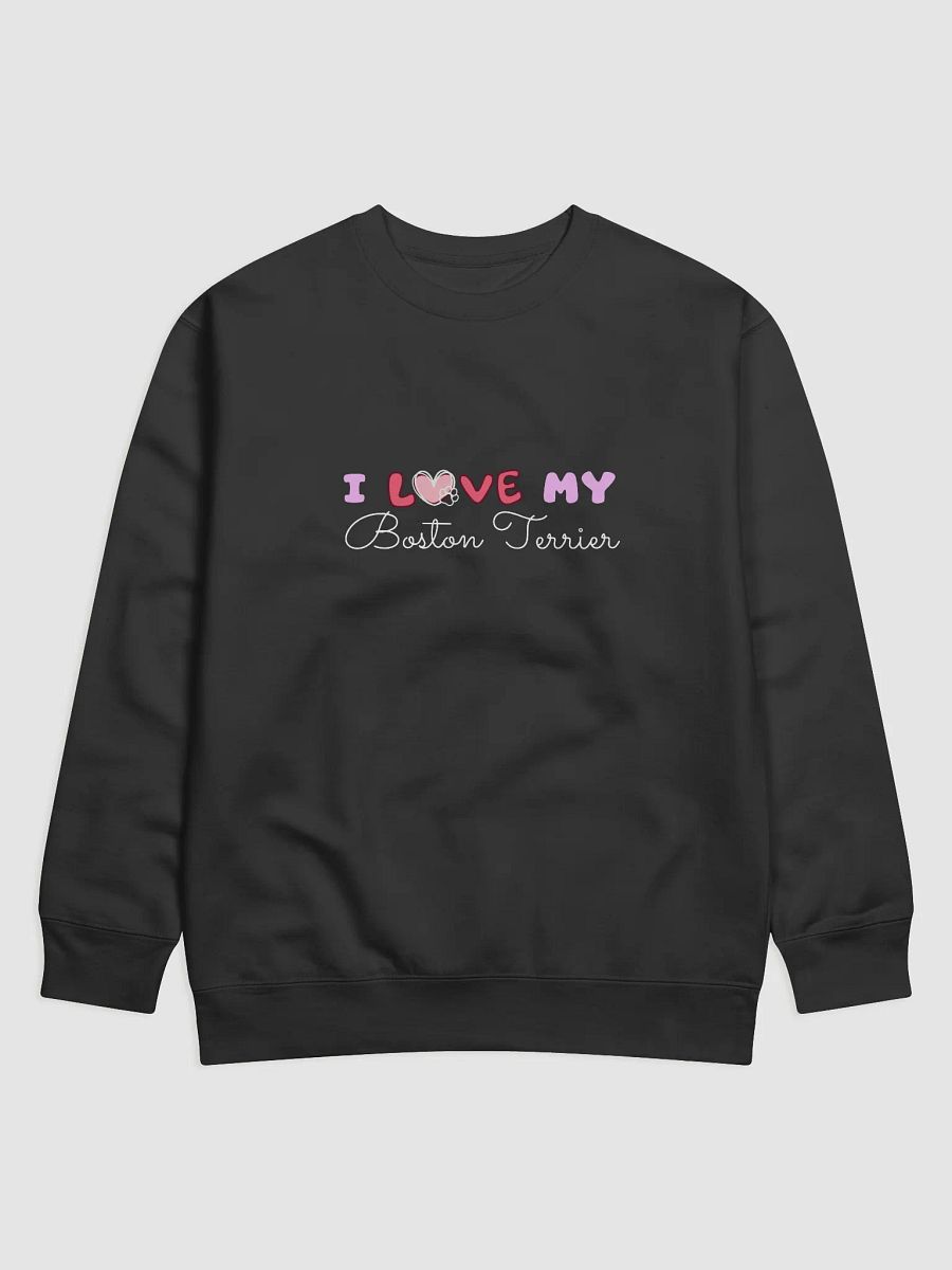 Pawfect Love Boston Terrier Premium Sweatshirt product image (1)