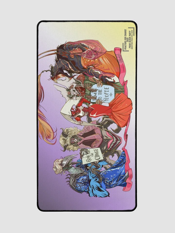 Praetor Pride Playmat/Deskmat -- Nonbinary Flag product image (2)