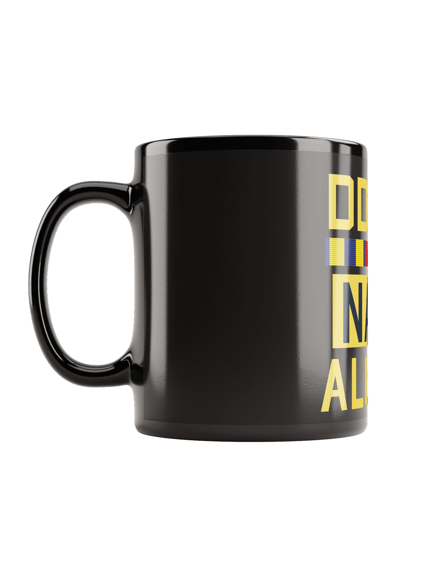 DD-214 Navy Alumni Black Glossy Mug product image (5)
