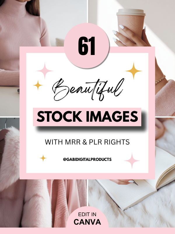 MRR & PLR Pink Aesthetic Stock Photos product image (1)