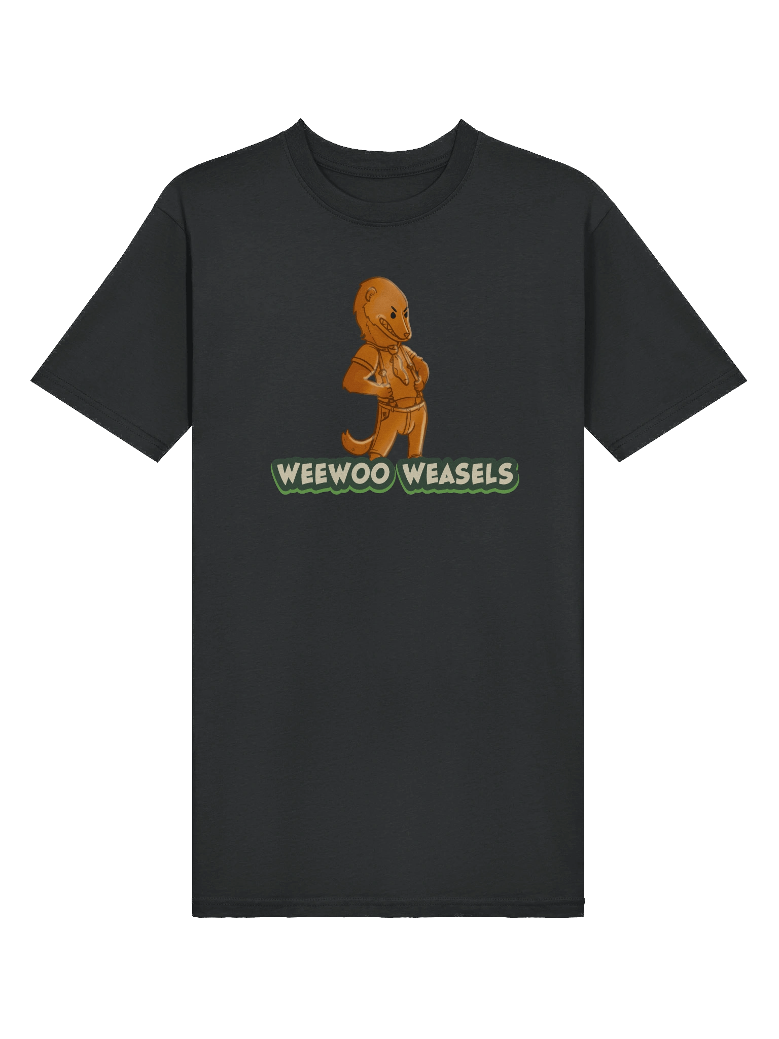 Weewoo Weasels Bronze tshirt product image (3)