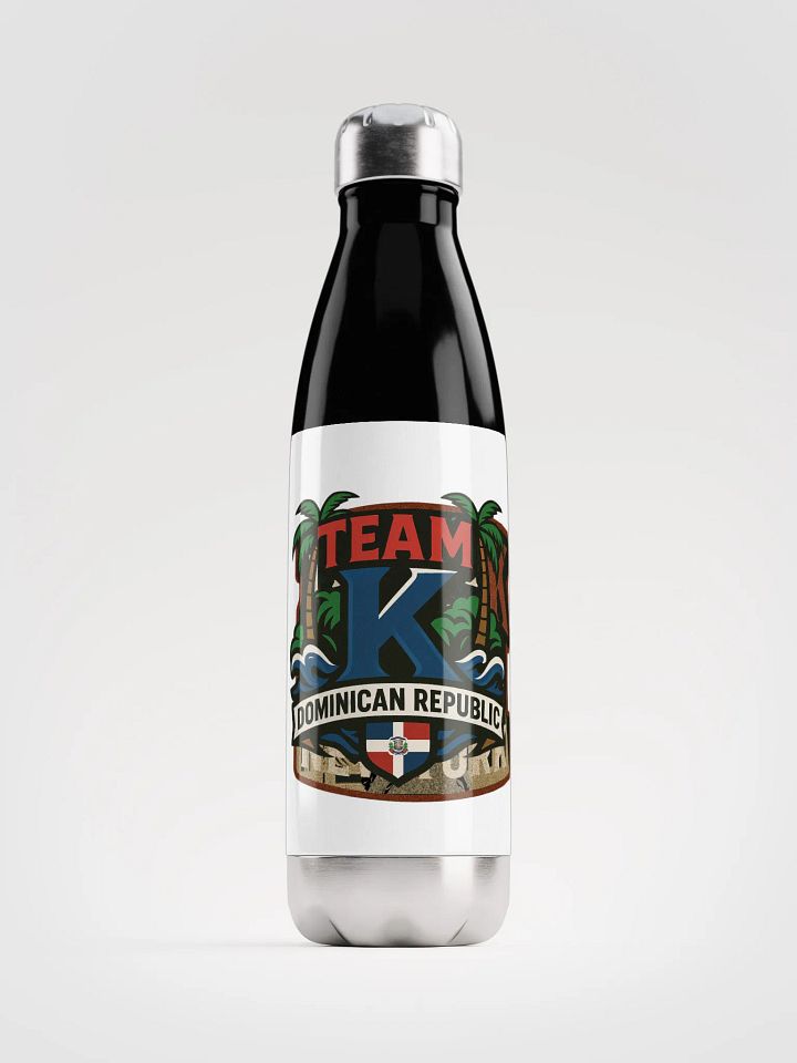 TEAM K Dominican Republic Stainless Steel Water Bottle product image (2)
