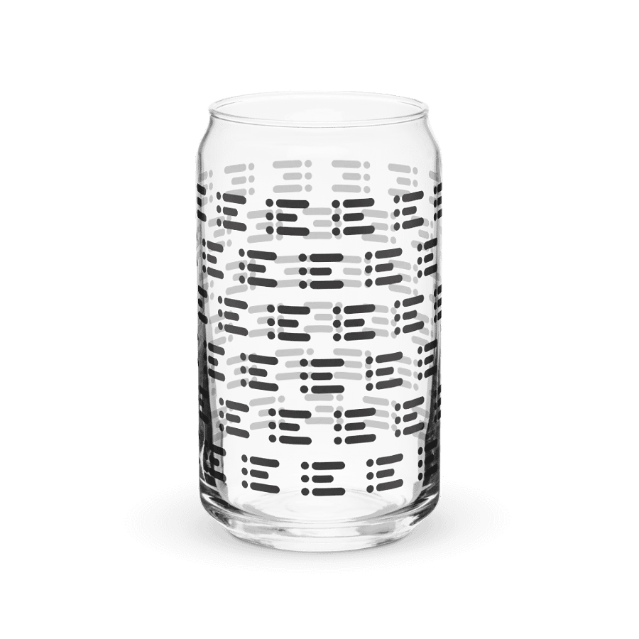 Can-Shaped Glass w/ Pattern product image (40)