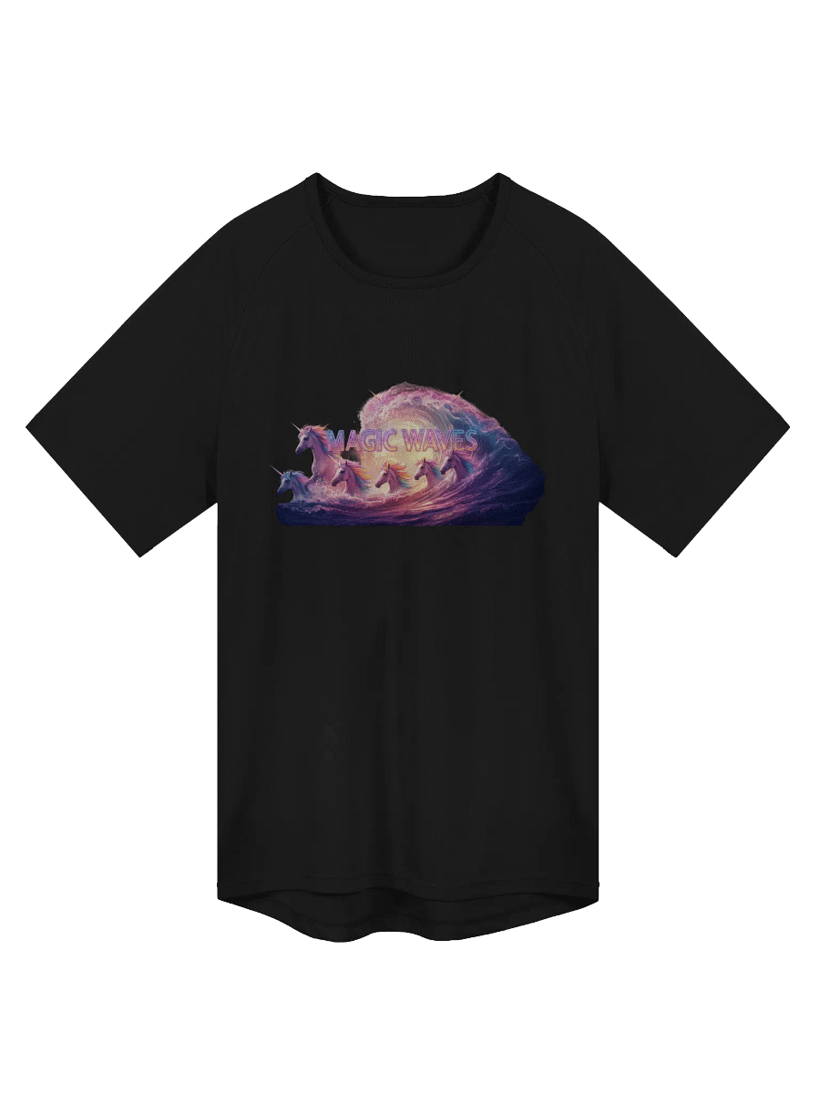 Gradient Waves Unisex Sports Jersey - Unicorn Waves product image (3)